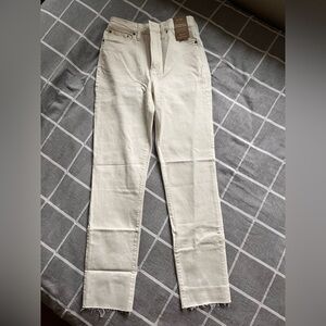 White Perfect Vintage Jeans - never worn.